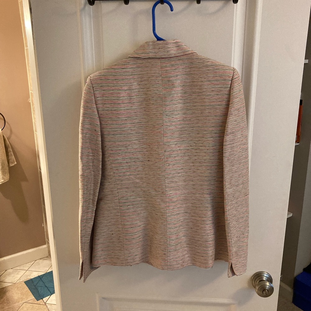 Kasper Striped Blazer With Matching Shell - image 7